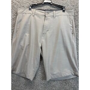 Burnside Men's Khaki Textured Shorts Size 36 Casual Outdoor Lightweigt